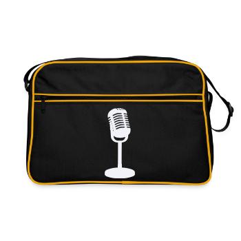 Microphone - Retro Bag - black/gold - Front