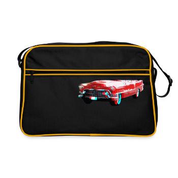 3D Cadillac - Retro Bag - black/gold - Front