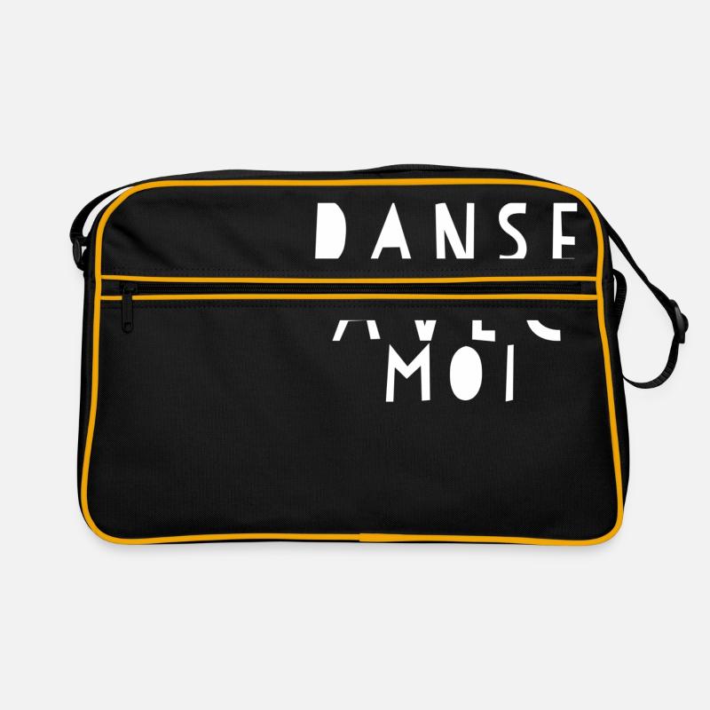 Danse Avec Moi - Dance Shirts - Retro Bag - black/gold
