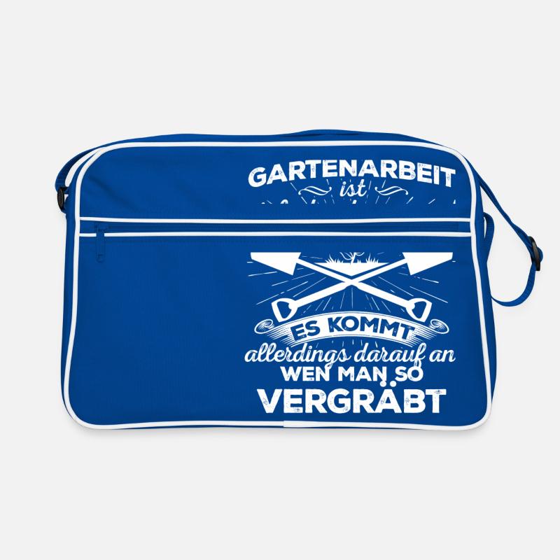 Garten Gartenarbeit Retro Tasche