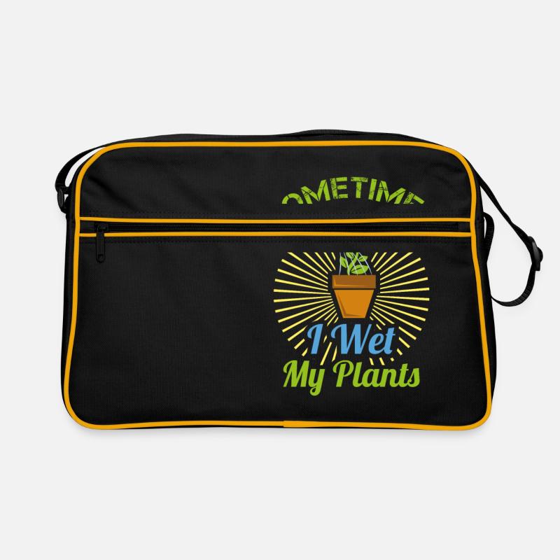 Sometimes I wet my plants gift Retro Bag