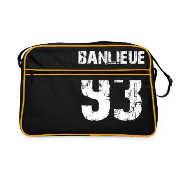 banlieue 93 - Retro Bag - black/gold - Front
