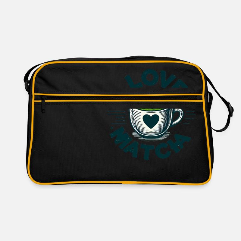 Ich liebe Matcha Retro Tasche