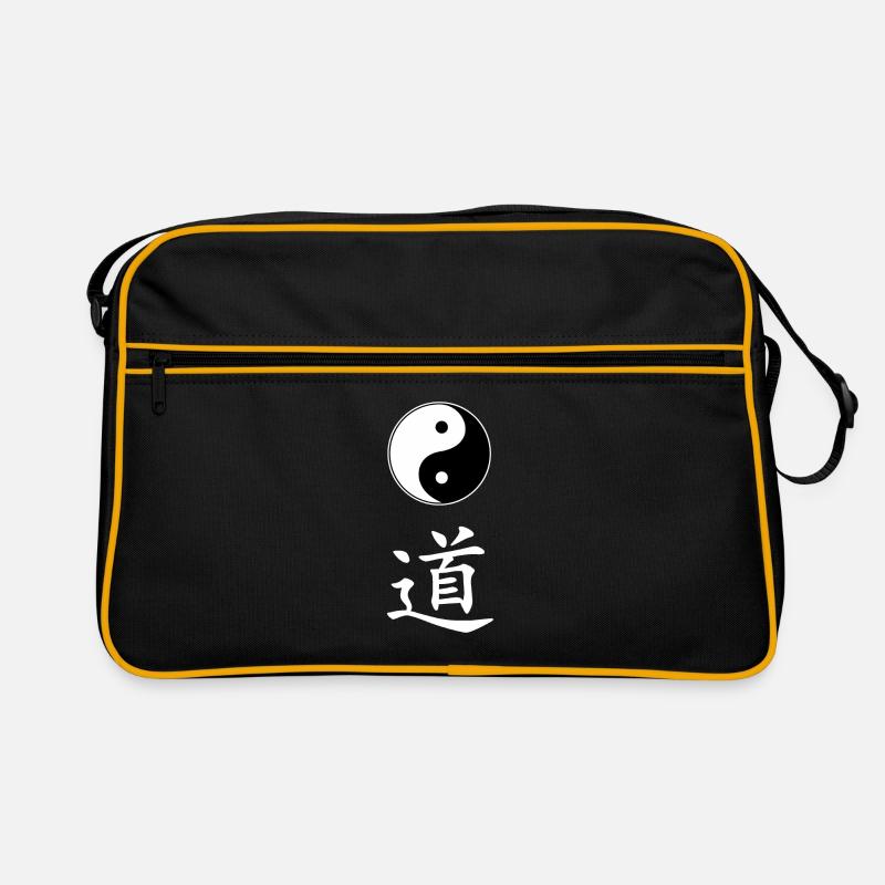 yin yang dao - Sac Retro - noir/or