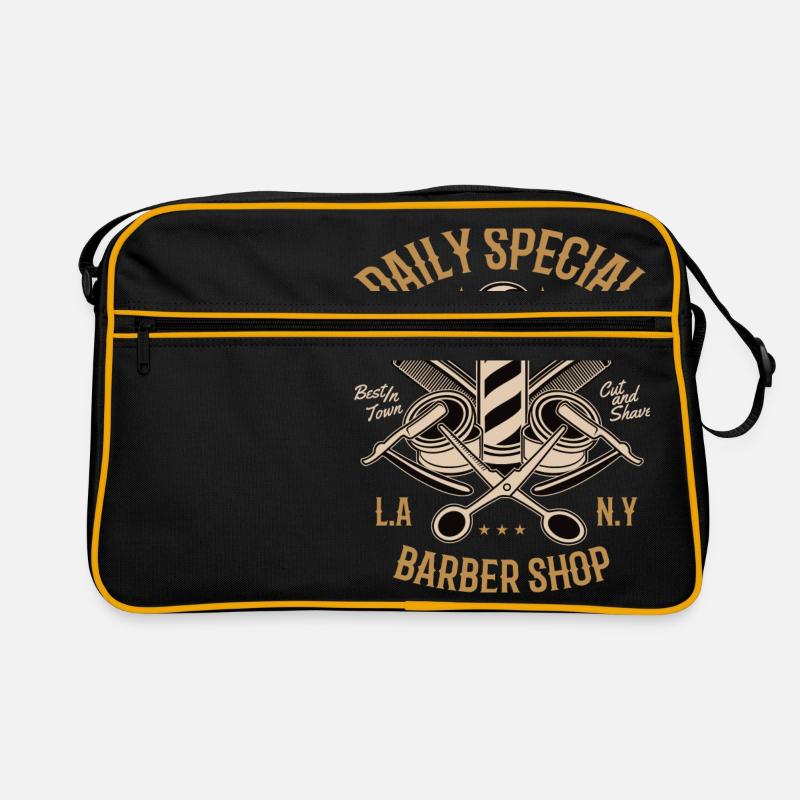 salon de barbier Barbershop rasent Bartmann Sac Retro