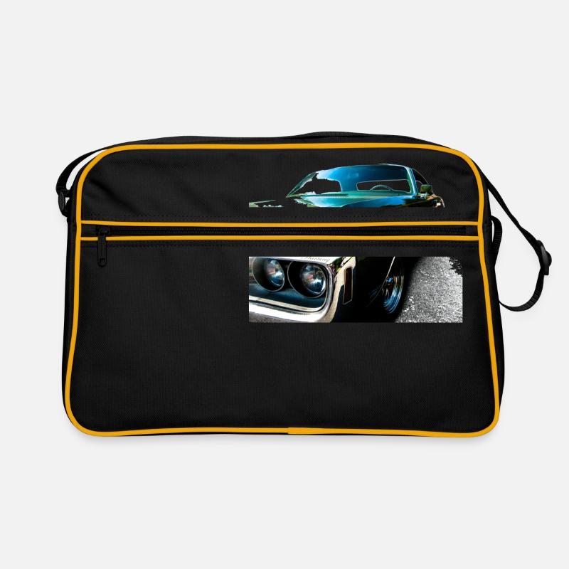 Dodge - Retro Tasche - Schwarz/Gold