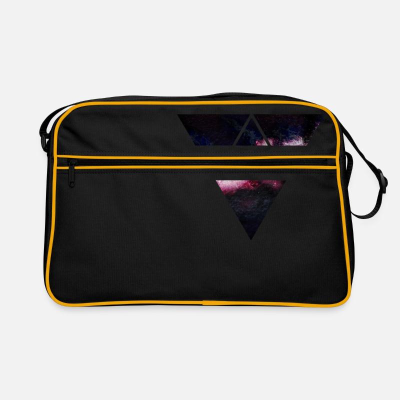 triangle galaxy Retro Bag