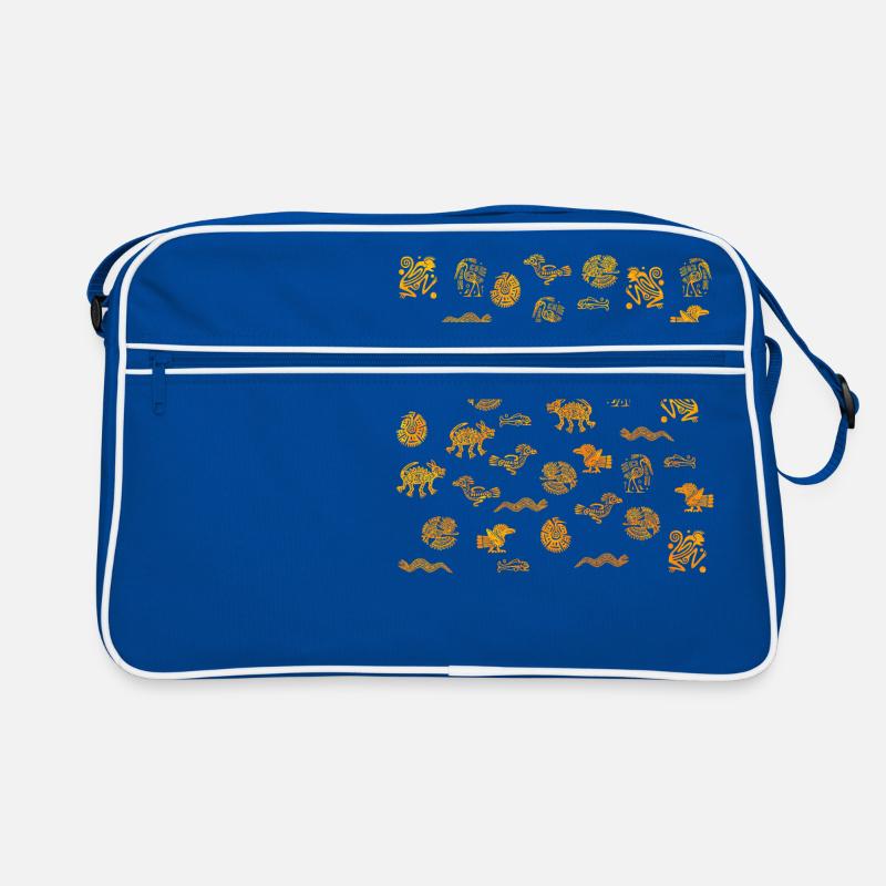 Aztec Figures Retro Bag