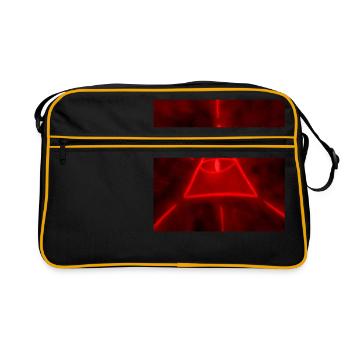 ÊTRE ROUGE SUPRÊME - Sac Retro - noir/or - Devant