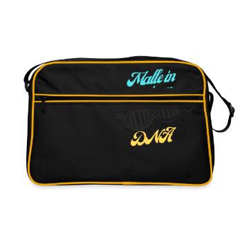 Malle dans mon ADN - Sac Retro - noir/or - Devant