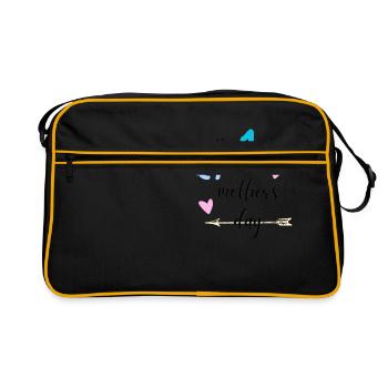 My first mother's day (boy) - Sac Retro - noir/or - Devant