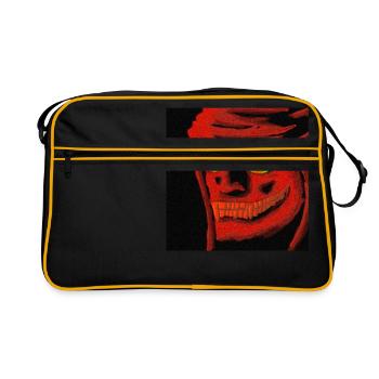 Snake vagabond - Retro Bag - black/gold - Front