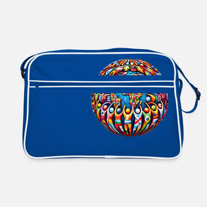 Unity in Diversity – Gemeinsam stark Retro Tasche
