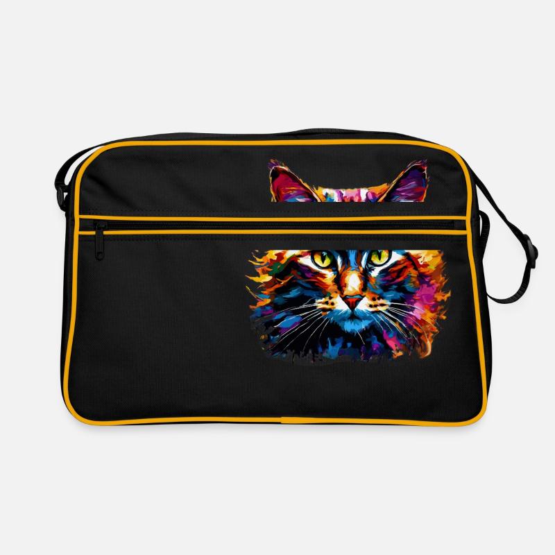 Colorcat - Sac Retro - noir/or