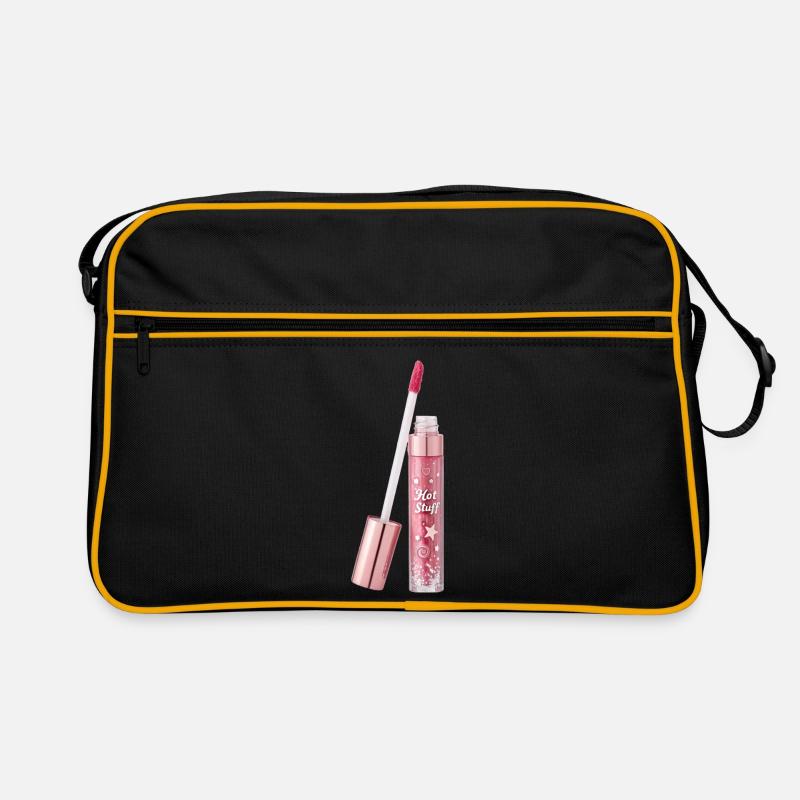 Lipgloss mit Glittereffekt Retro Tasche