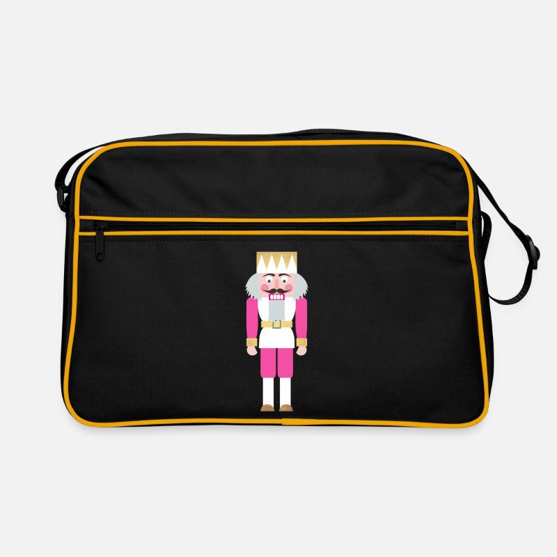 Nutcracker pink decoration Christmas Xmas Christmas Retro Bag