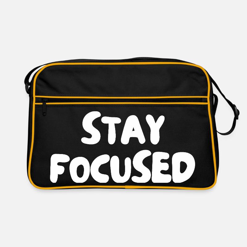 Restez concentré Sac Retro