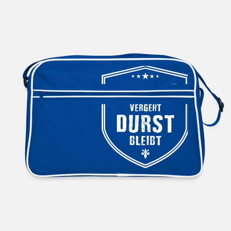Jugend vergeht Durst bleibt Retro Tasche