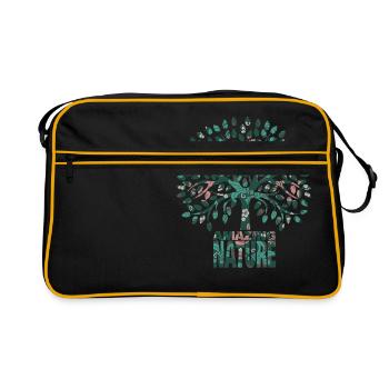 Amazing Nature Color - Retro Bag - black/gold - Front