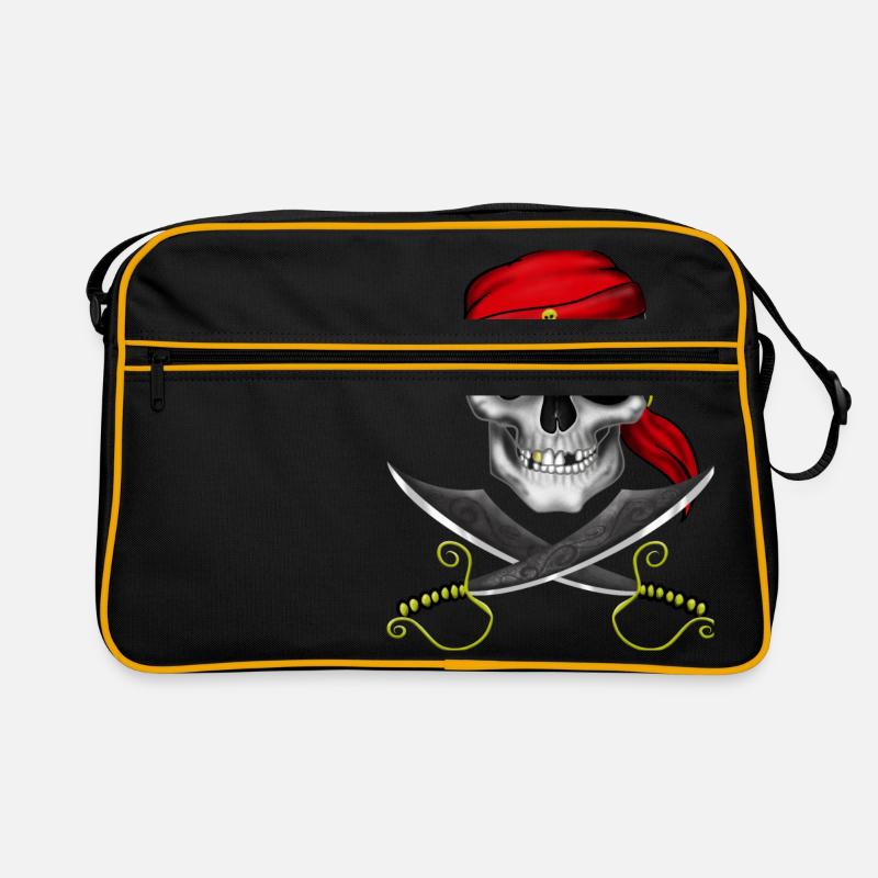 Pirate skull Retro Bag