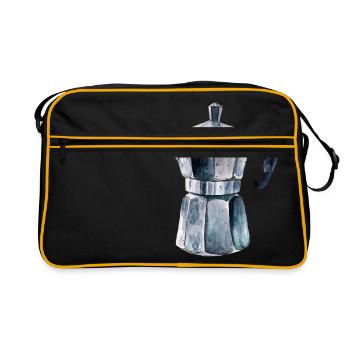 Espresso pot - Retro Bag - black/gold - Front