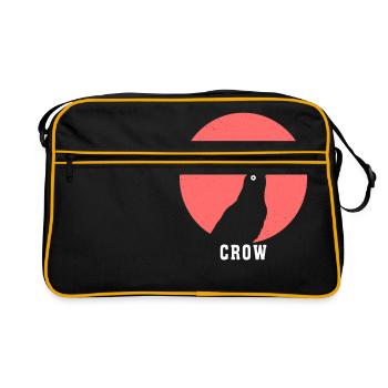 corbeau - Sac Retro - noir/or - Devant