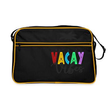 Vacay Vibes - Sac Retro - noir/or - Devant