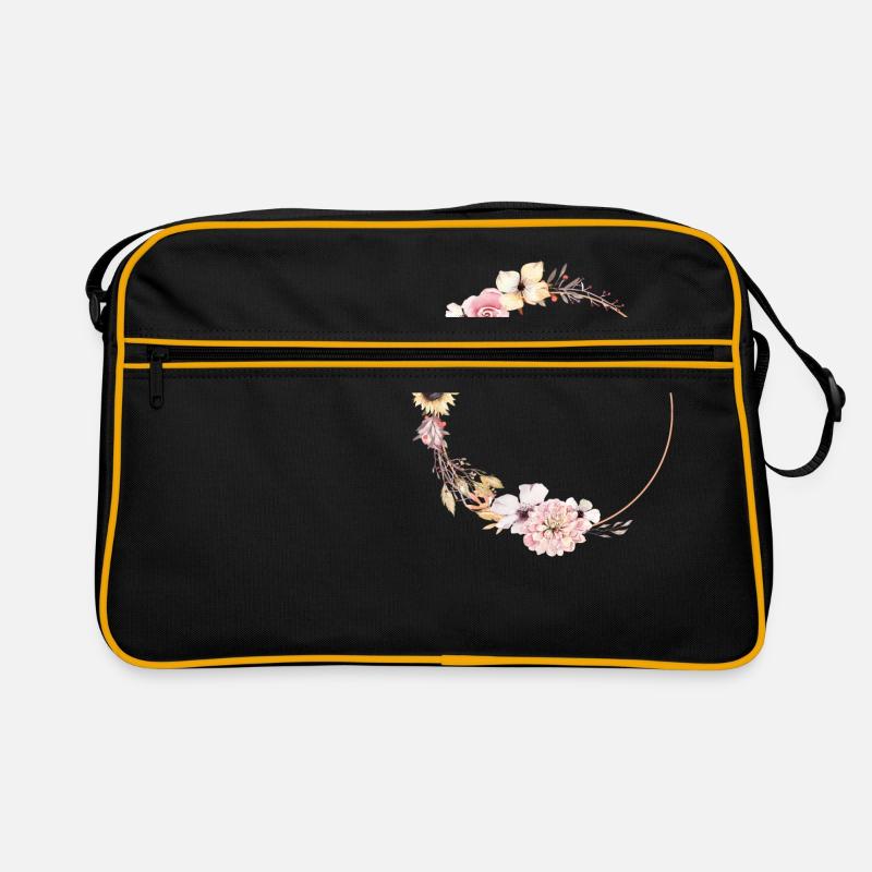peachy_wreath Retro Tasche
