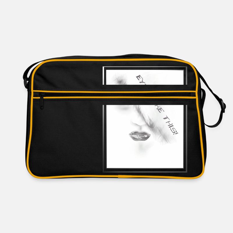 Eyes like this Retro Tasche