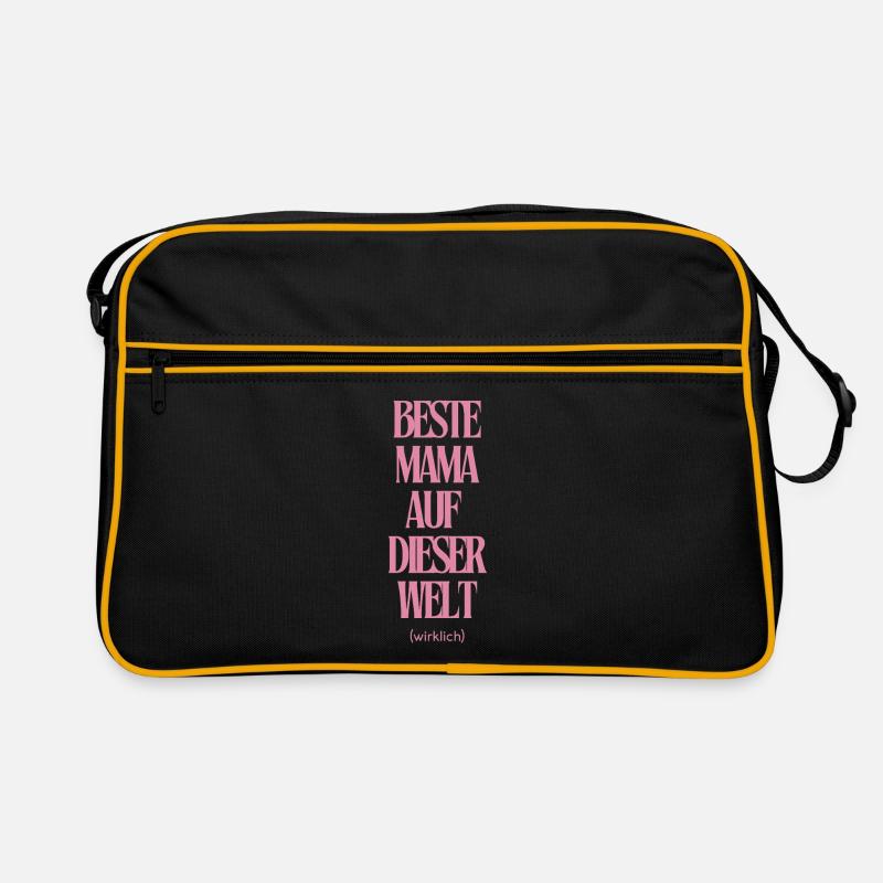 Beste Mama Auf Dieser Welt Retro Tasche