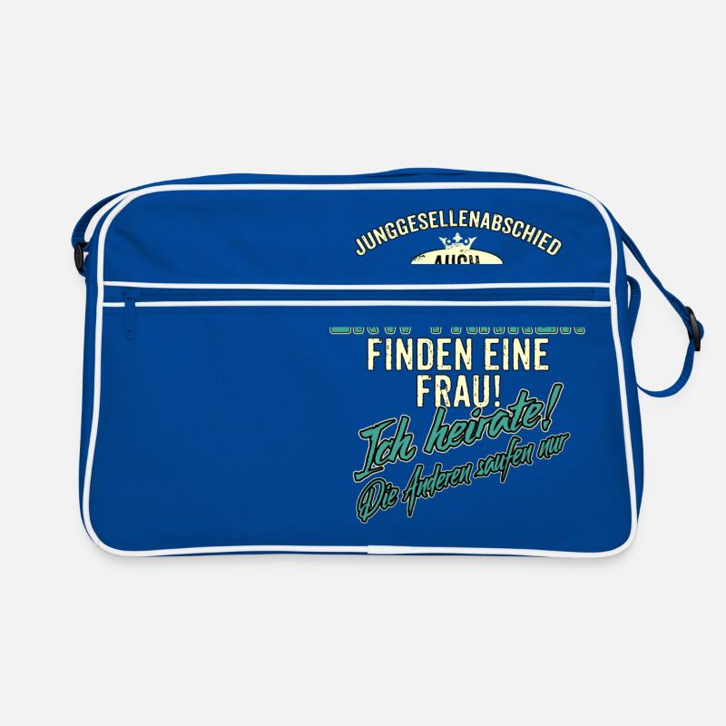 JGA BRAEUTIGAM - LKW Fahrer - Version Auch - Retro Tasche