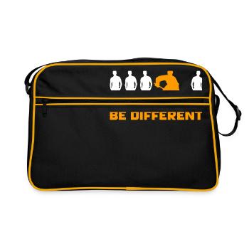 Hockey - Be different - Sac Retro - noir/or - Devant