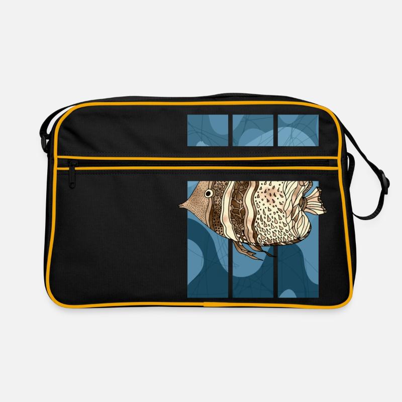 Fisch Retro Tasche