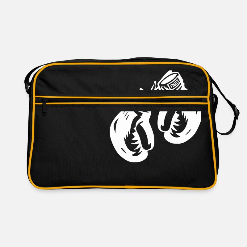 Boxhandschuhe Retro Tasche