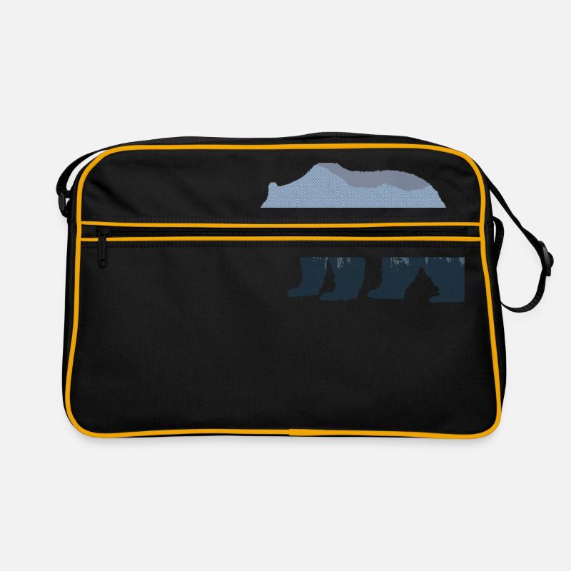 Forest Bear Retro Bag