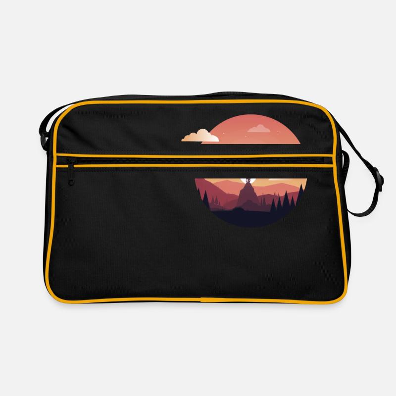 Sunset Comic Sac Retro
