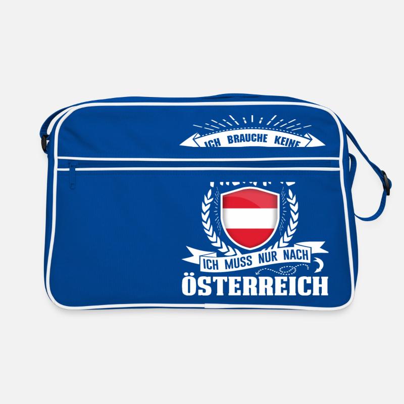 I do not need therapy Austria Retro Bag