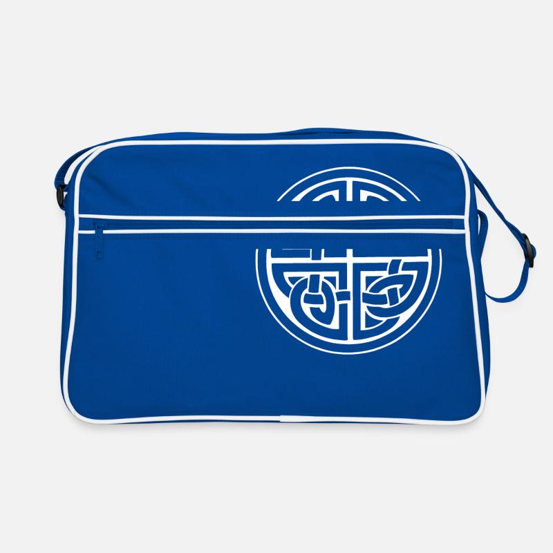 noeud vivace blanc Sac Retro