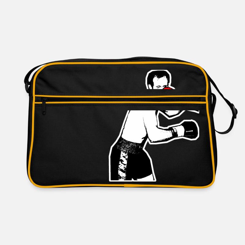 Boxer direkter Schlag Retro Tasche