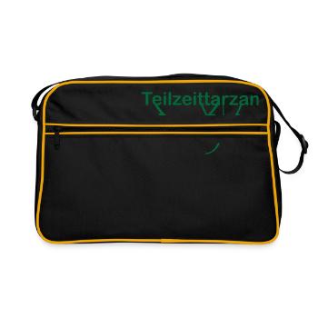 Part-time resin with liana - Retro Bag - black/gold - Front