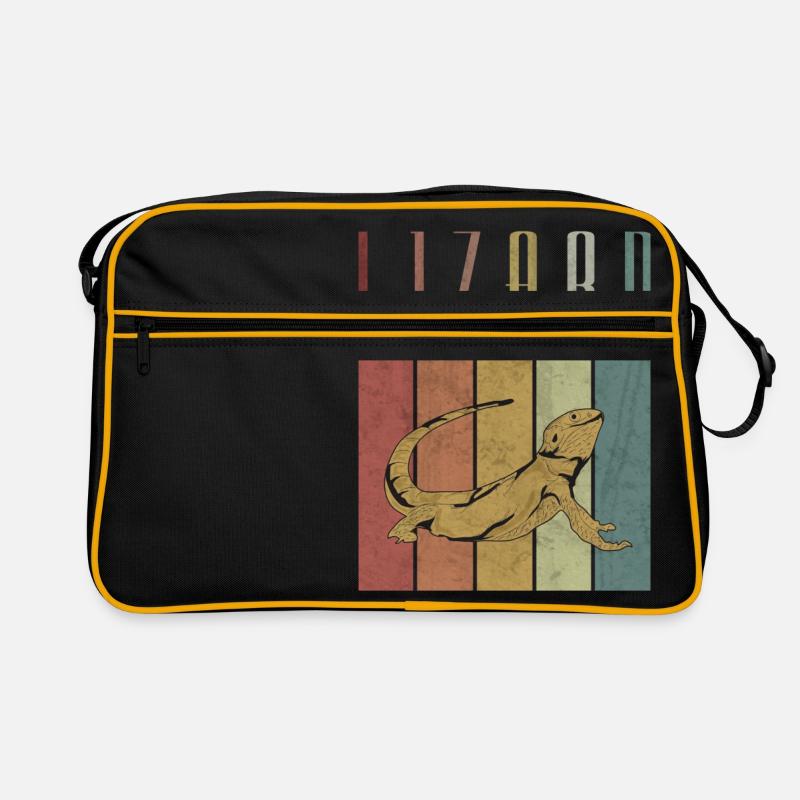 Eidechse Retro Tasche