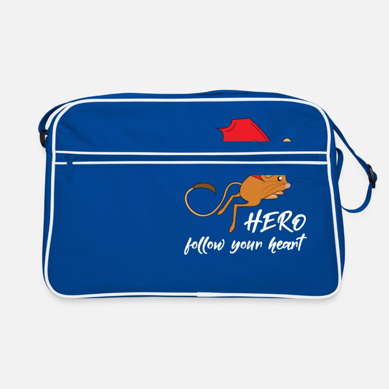 Cute, Smart & Funny Jerboa Tshirt Design Hero Retro Bag