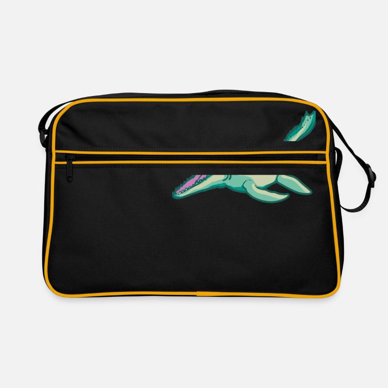 Plesiosaurus dinosaure Dino primitive idée de cadeau Sac Retro