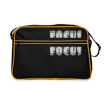 Focus sur le design - Sac Retro - noir/or - Devant