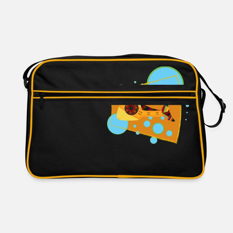 Lachs Retro Tasche