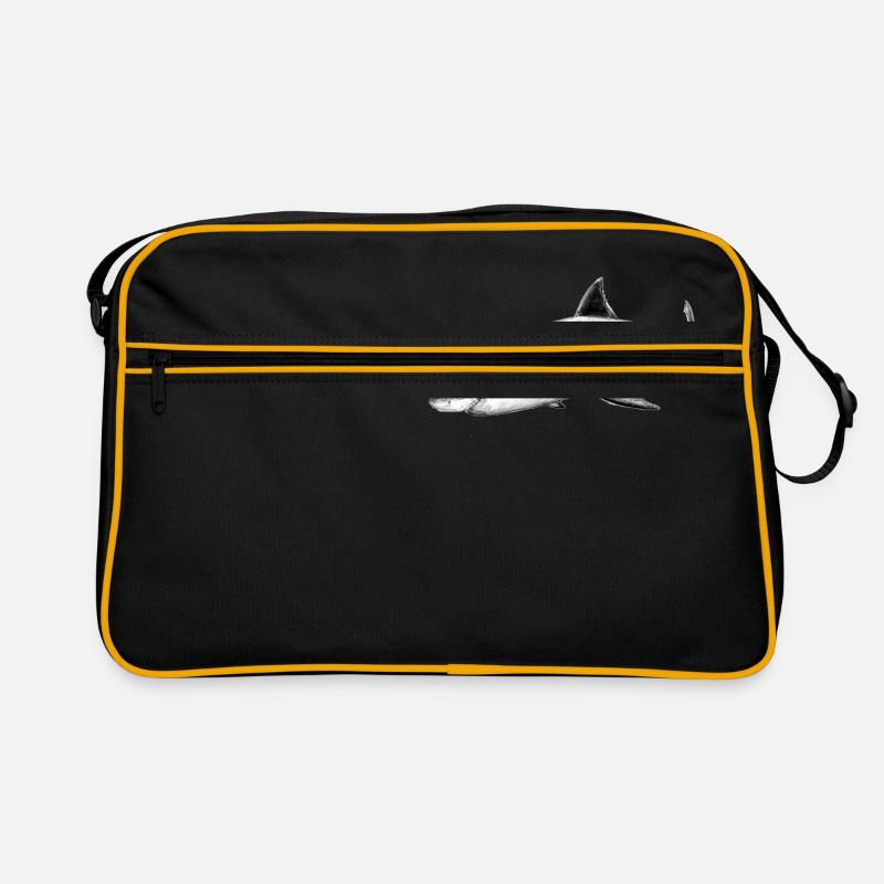 Grand requin blanc - Requin blanc Sac Retro