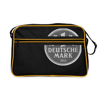 German Mark coin 2013 - Retro Bag - black/gold - Front
