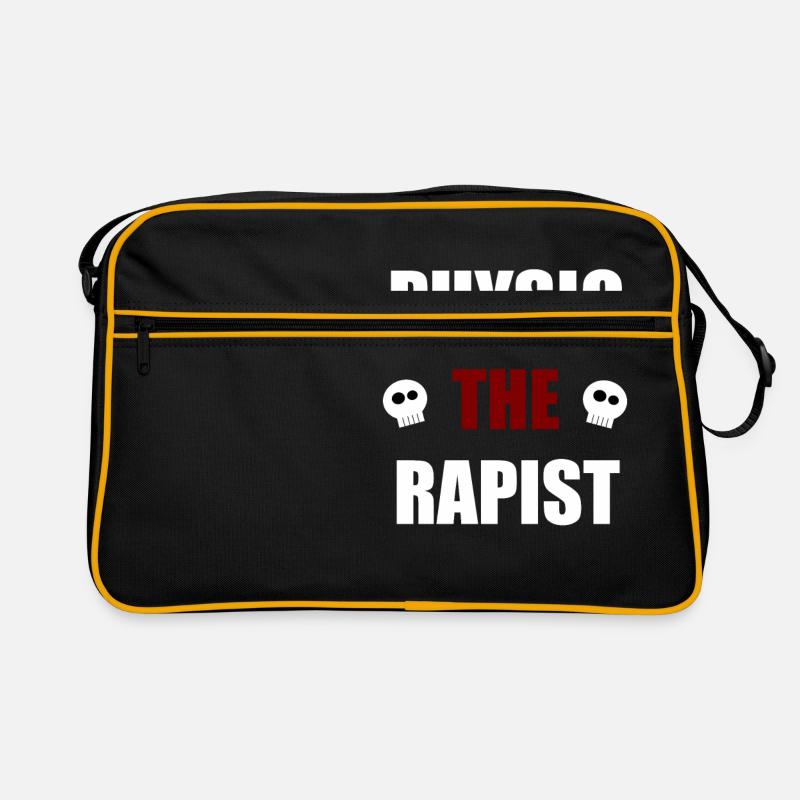 Physiotherapeut witzig - Retro Tasche - Schwarz/Gold