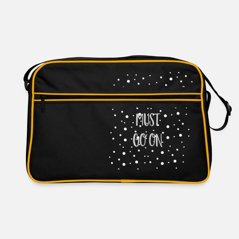 Schnee Retro Tasche
