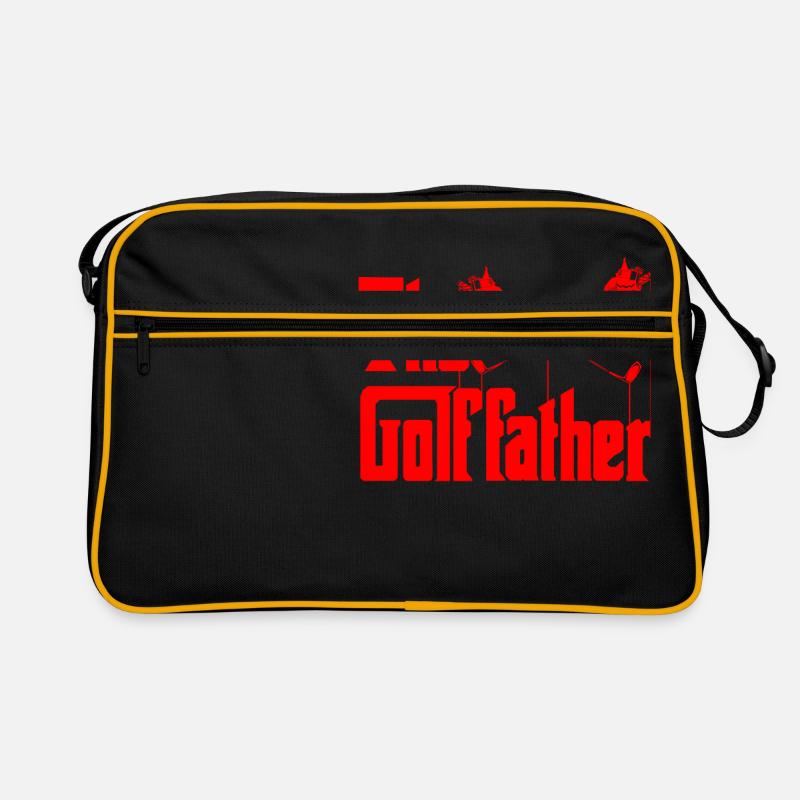 The Golf Father Funny Golfer product Gift for Dad Retro Bag